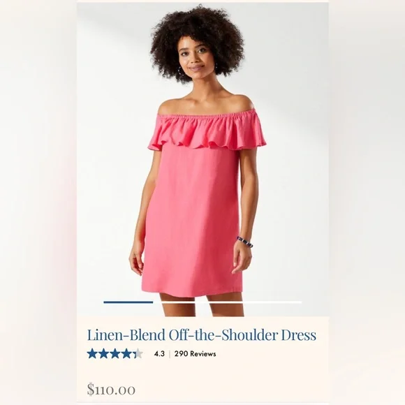bria linen mini dress Women's Bria Mini Dress Pink/Coral in Size XXS/XS by Outcast main image 0